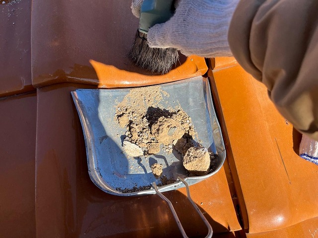 甲府市　瓦屋根工事